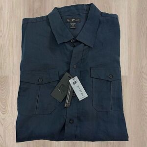 Godbody Collection 100% Linen Button Down